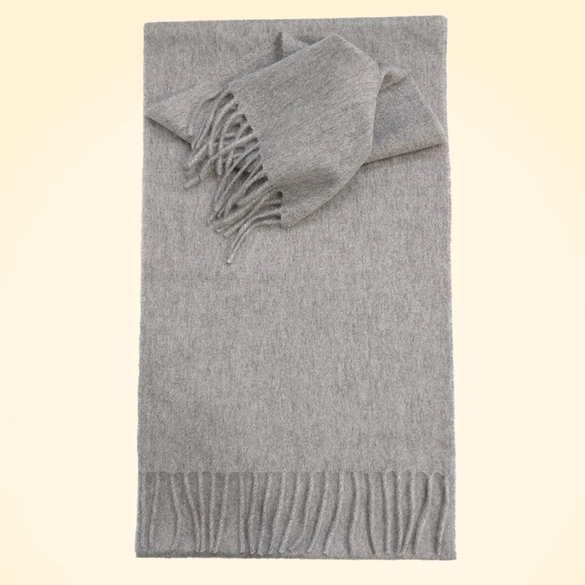 Plain Scottish Cashmere Scarves - TCG London