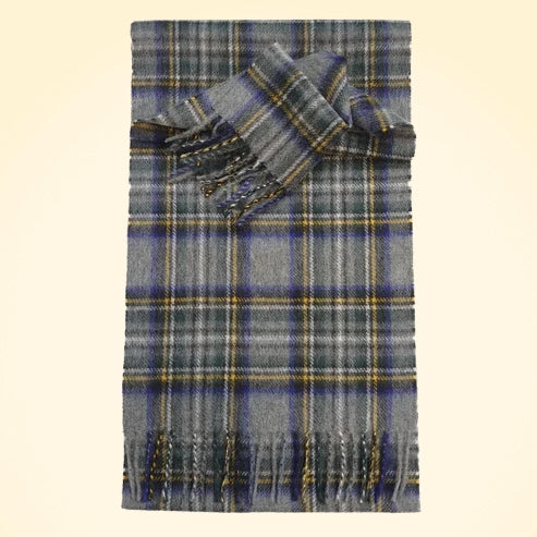 Scottish Cashmere Check Scarves - TCG London
