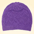 Scottish Cashmere Pointelle Beanie - TCG London