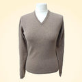 Cashmere V-Neck Jumper - TCG London