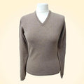 Cashmere V-Neck Jumper - TCG London