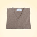 Cashmere V-Neck Jumper - TCG London
