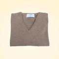 Cashmere V-Neck Jumper - TCG London