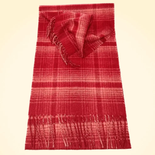 Scottish Cashmere Check Scarves - TCG London