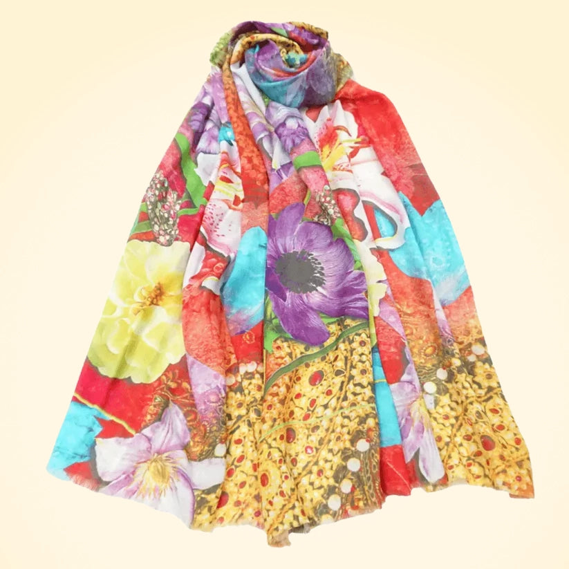 Large Pashmina Printed Stole - TCG London