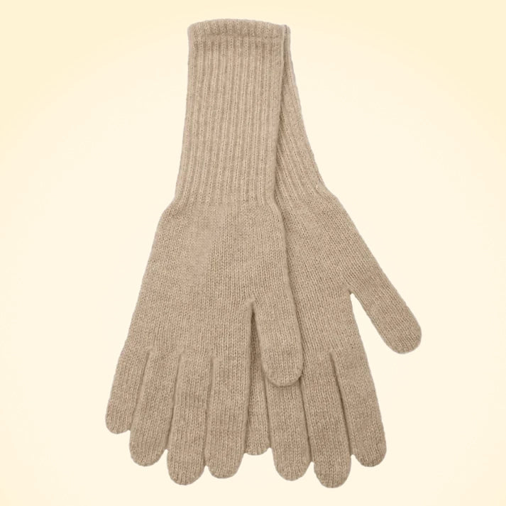 Scottish Cashmere Long Cuff Gloves - TCG London