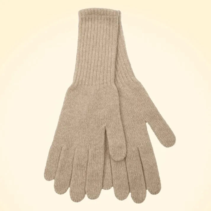 Scottish Cashmere Long Cuff Gloves - TCG London