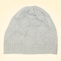 Scottish Cashmere Pointelle Beanie - TCG London