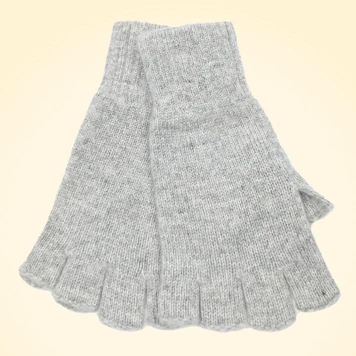Scottish Cashmere Fingerless Gloves - TCG London