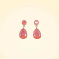 Small Angelina Swarovski Crystals Earrings - TCG London