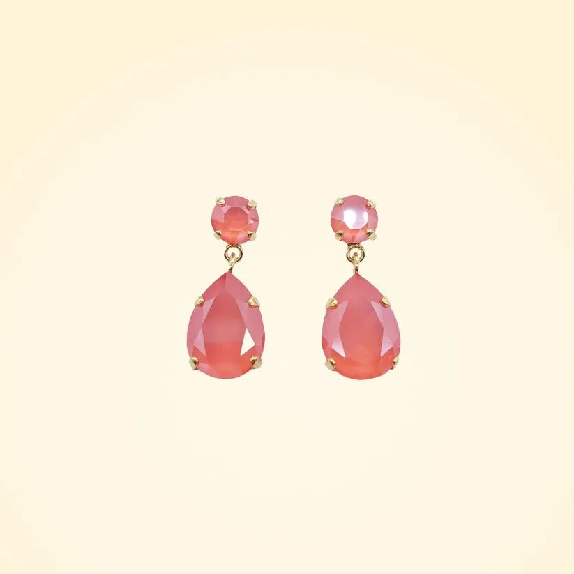 Small Angelina Swarovski Crystals Earrings - TCG London