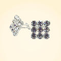 Swarovski Crystals Statement Square Cufflinks - TCG London