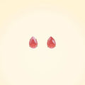 Swarovski Crystals Teardrop Stud Earrings - TCG London