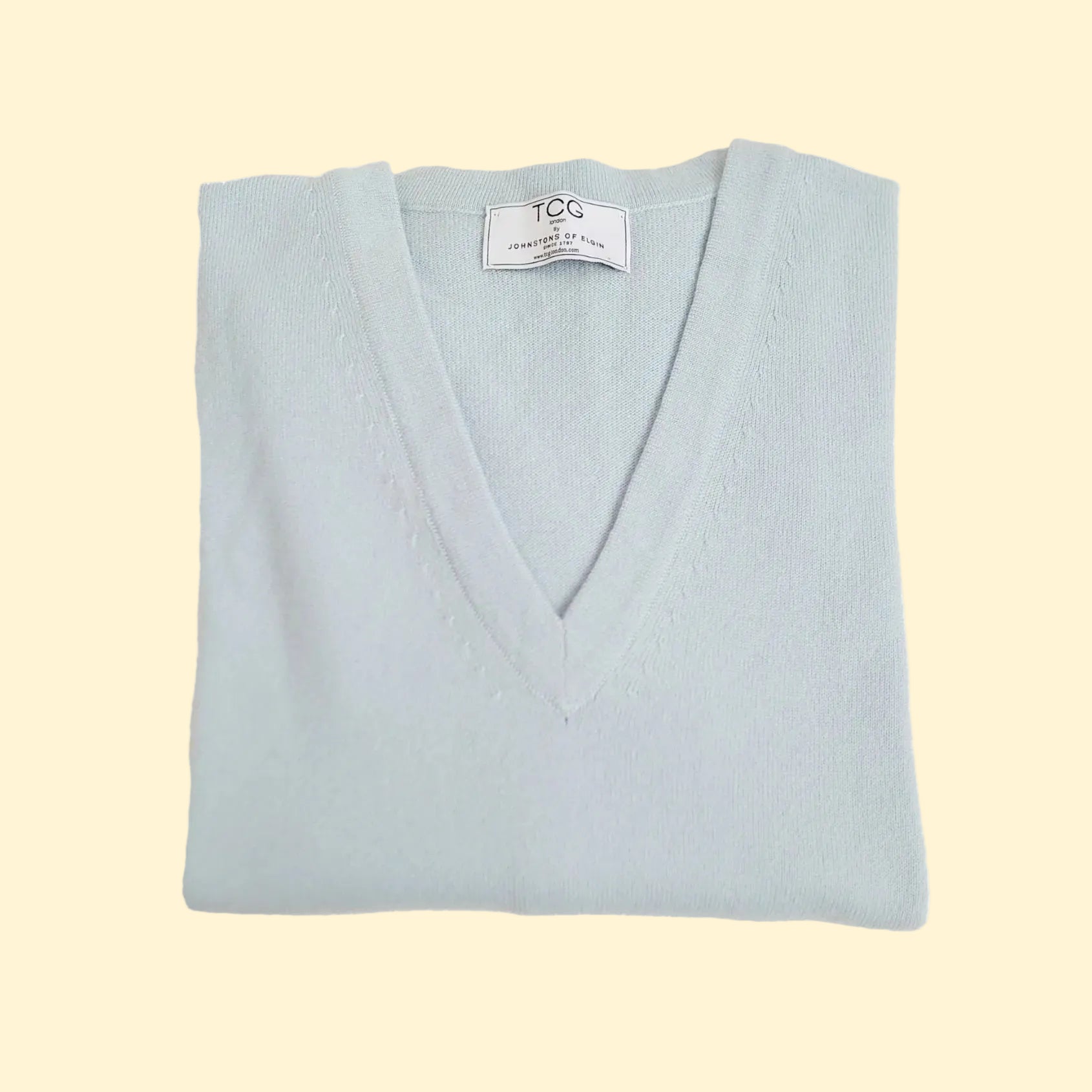 Loose Fit Cashmere V-Neck Long Tunic (Copy) - TCG London