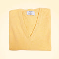 Loose Fit Cashmere V-Neck Long Tunic - TCG London