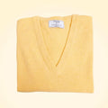 Loose Fit Cashmere V-Neck Long Tunic - TCG London