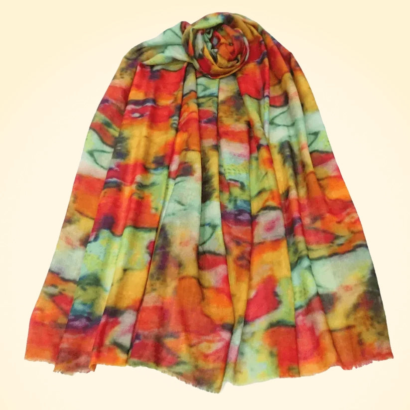 Large Pashmina Printed Stole - TCG London
