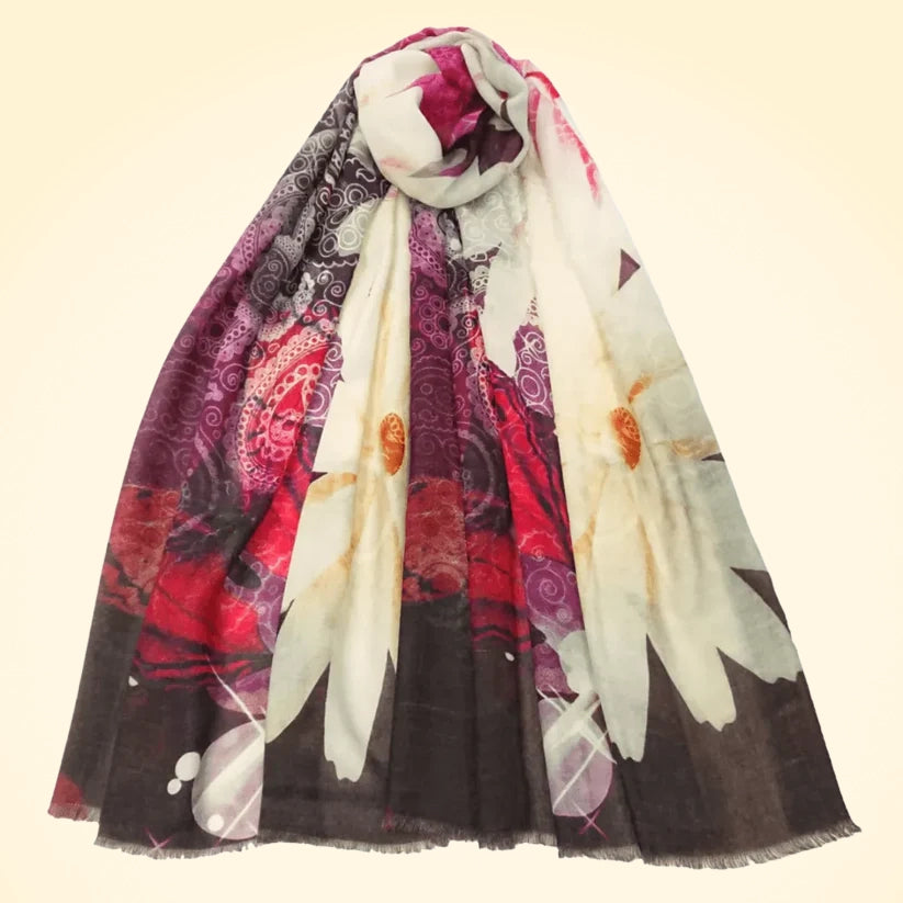 Pashmina Cashmere Printed Large Shawl - TCG London
