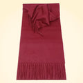 Plain Scottish Cashmere Scarves - TCG London